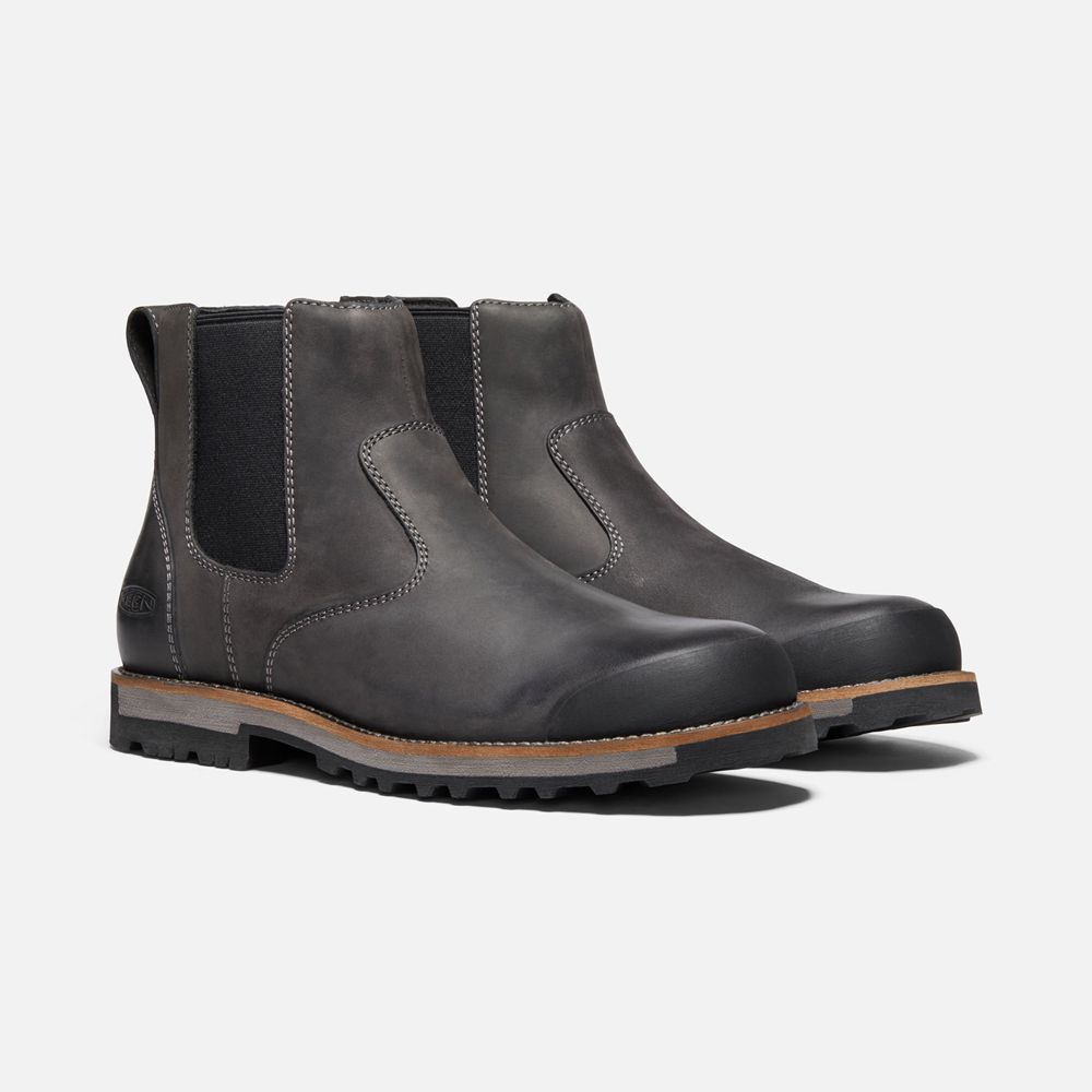 Bottes Chelsea Keen Homme Noir | The 59 Ii | NJAES-0145